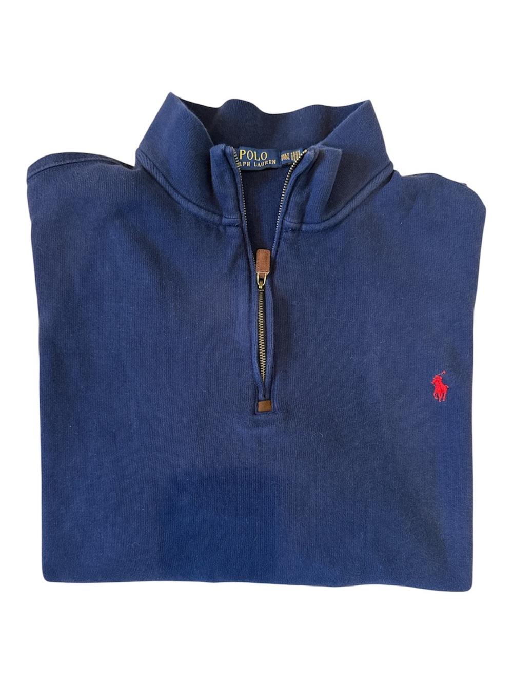 Polo by Ralph Lauren Navy Quarter-Zip Pullover Men’s size 3XLT
